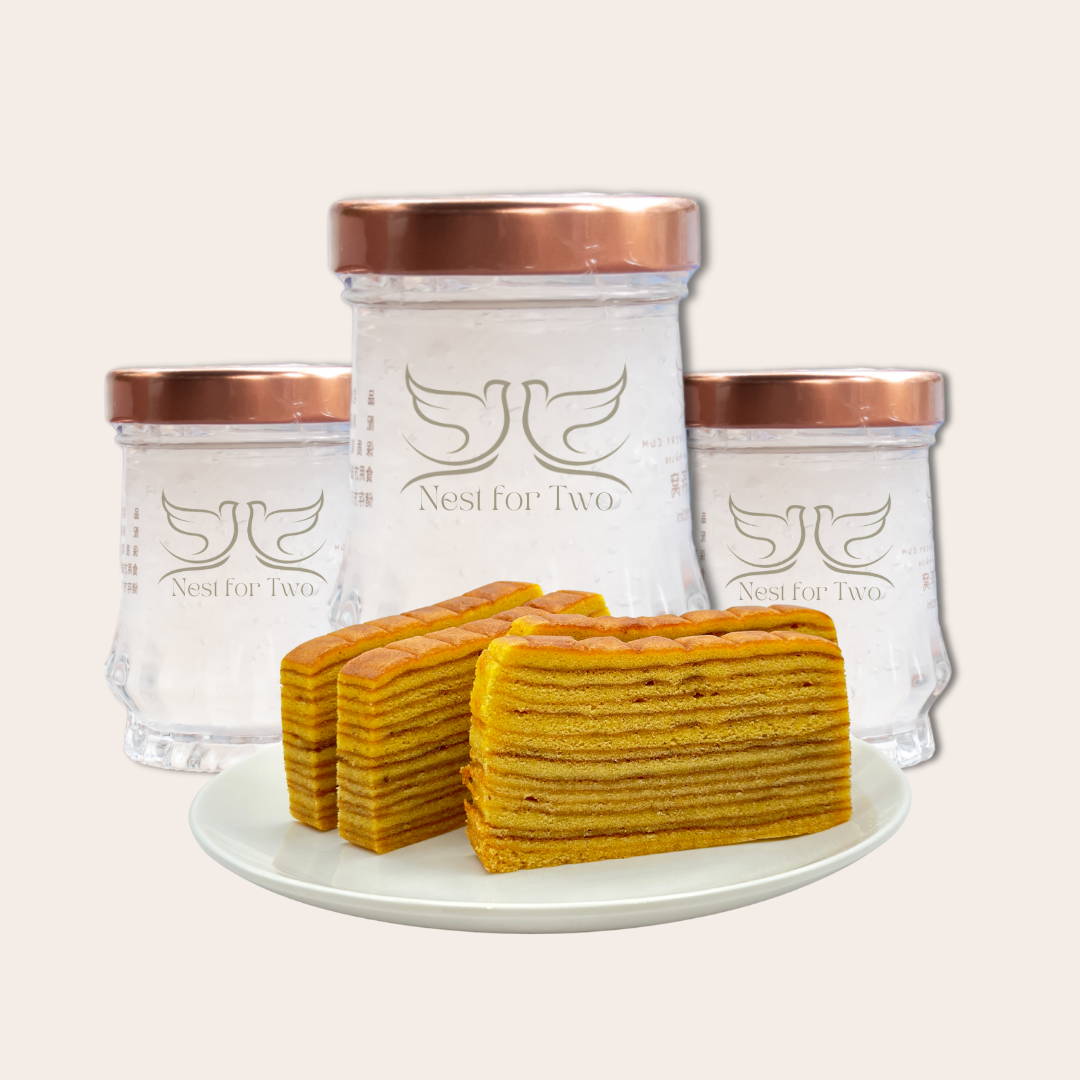 Kue Lapis with Bird's Nest